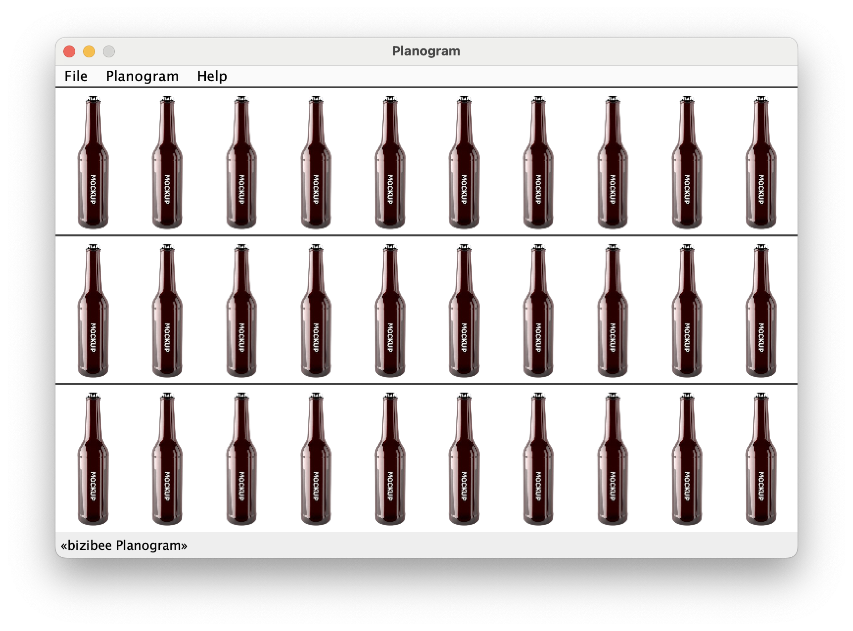 bizibee FMCG Planogram